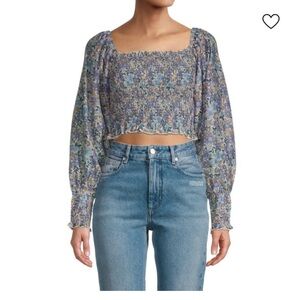 Jacquie the Label Madeline Top. Medium